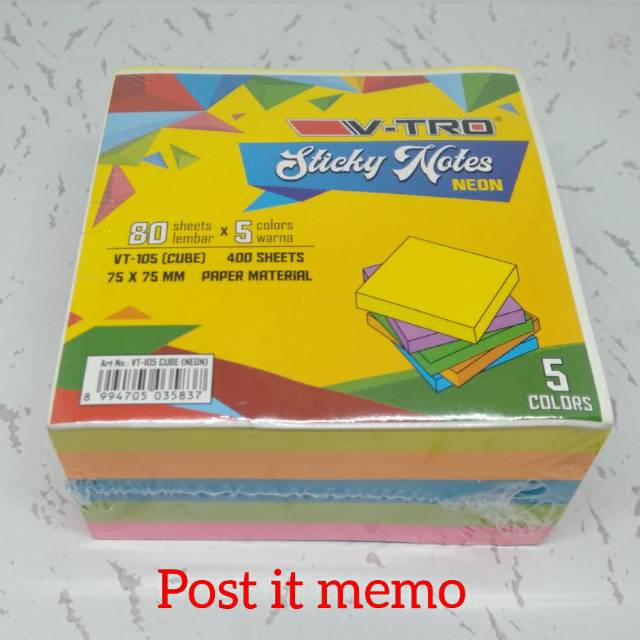 

Post it/kertas memo/kertas tempel