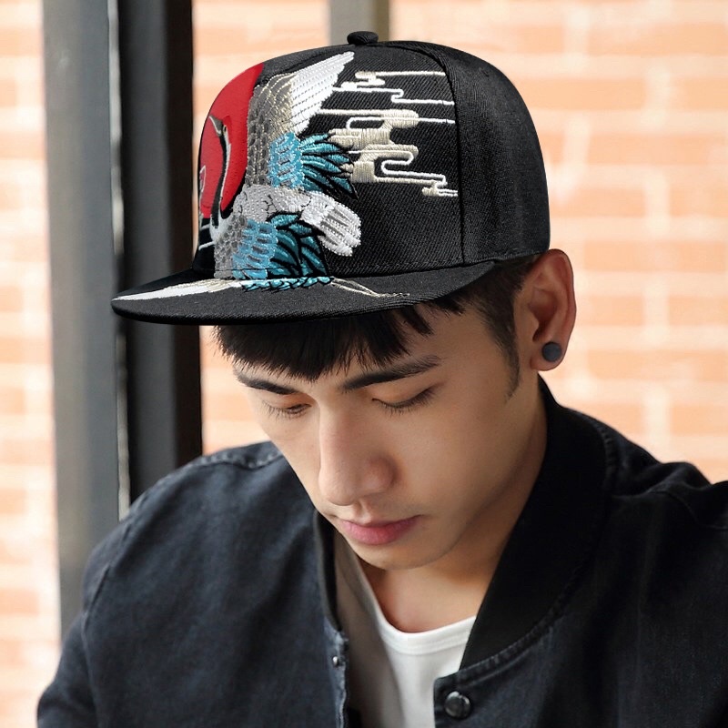 TOPI SNAPBACK IMPORT ASIA KOREA JEPANG SUKAJAN HARAJUKU BORDIR JY12