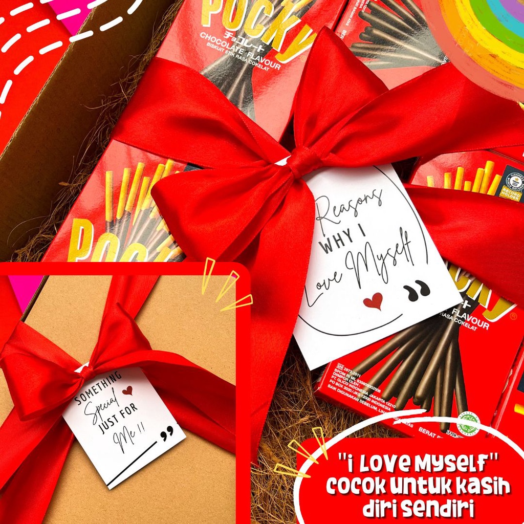 [ COLORFUL PROJECT ] POCKY LOVE ISI 4 | POCKY VIRAL COKLAT PINK MERAH FREE PACKING | POCK SUDAH BENTUK LOVE | KADO PACAR UNIK | KADO MINTA MAAF | KADO CEWEK COWOK GIFT BOX HAMPERS | KADO COKLAT