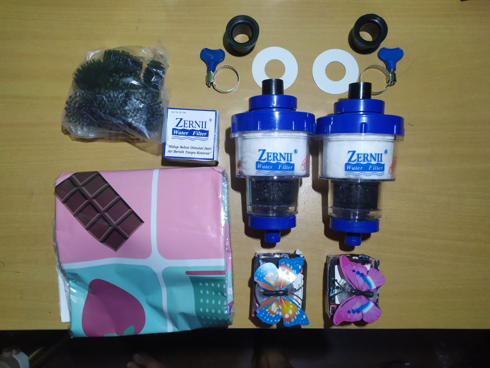 Paket Zernii 1 Zernii , 1 Kapas , 1 Karbon Filter