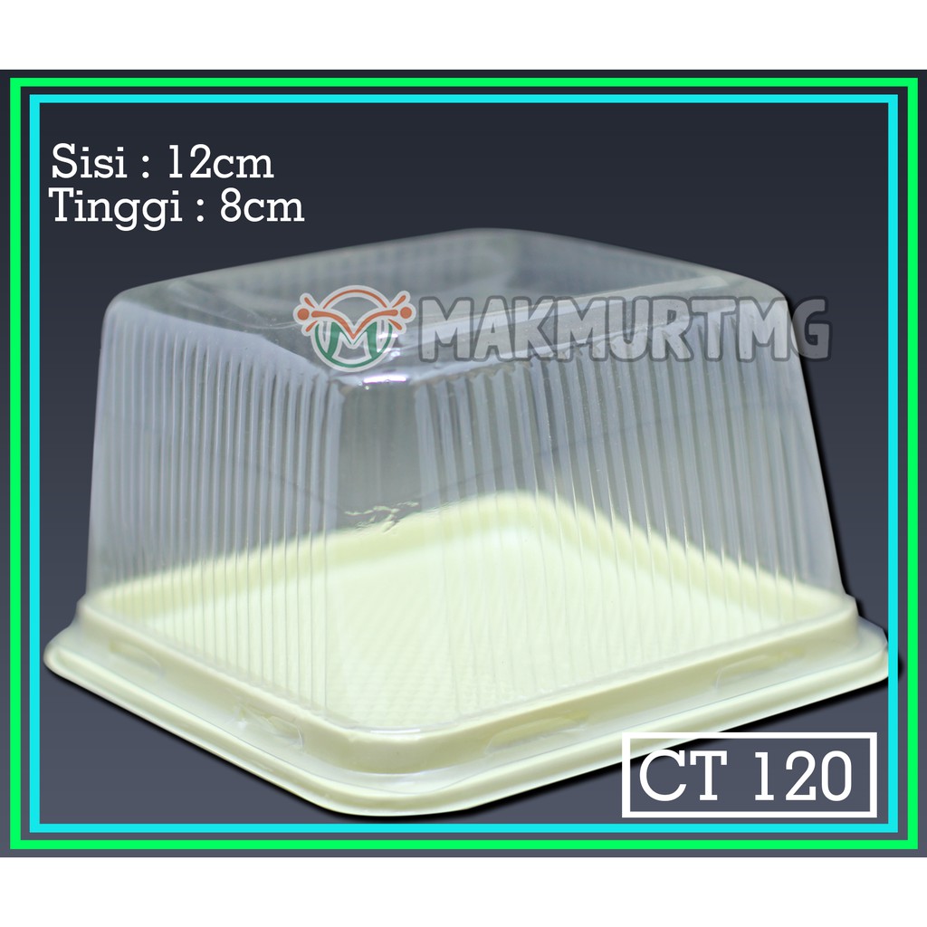 MIKA KUE PERSEGI CT 120 @10pcs