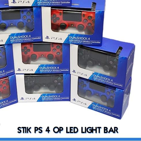 ☉ STIK OP PS4 MOTIF BOLA CLUB SEPAKBOLA MESSI RONALDO / STICK PS 4 ORI PABRIK / JOYSTICK DS4 ♢