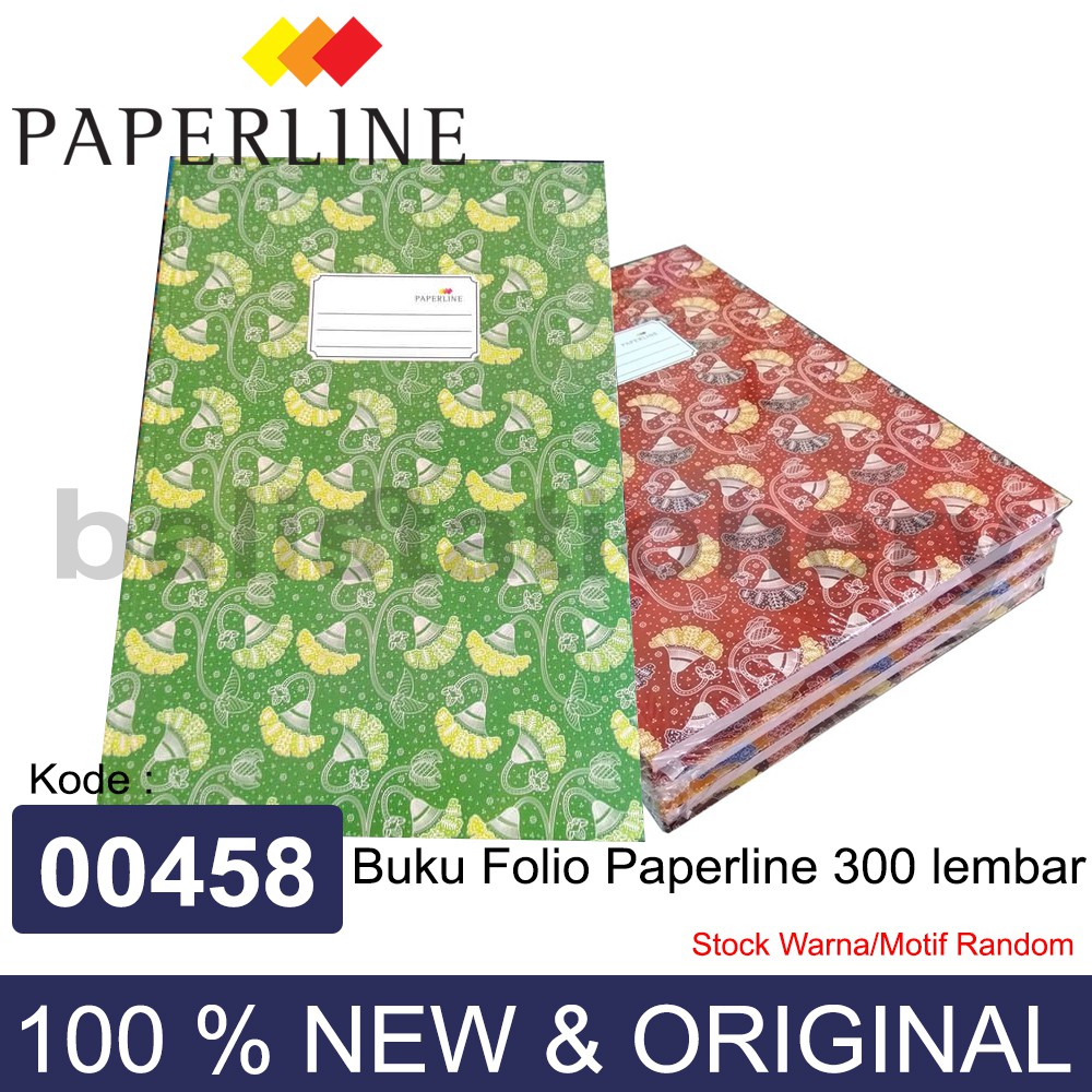 

Buku Folio Paperline isi 300 lembar