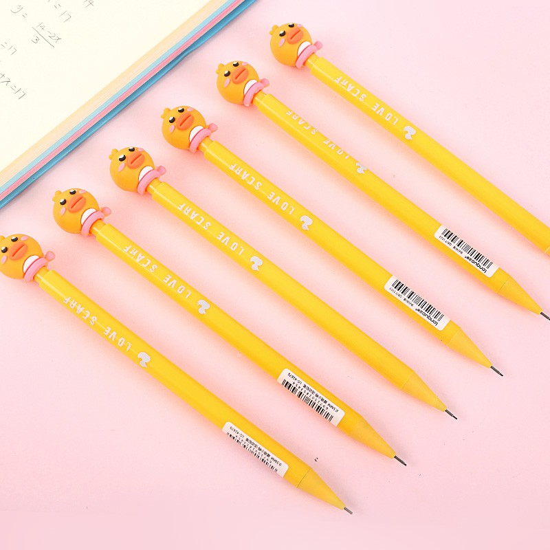 

Pensil Lucu / Cuddly Duck Cute Mechanical Pencil / Pensil Unik