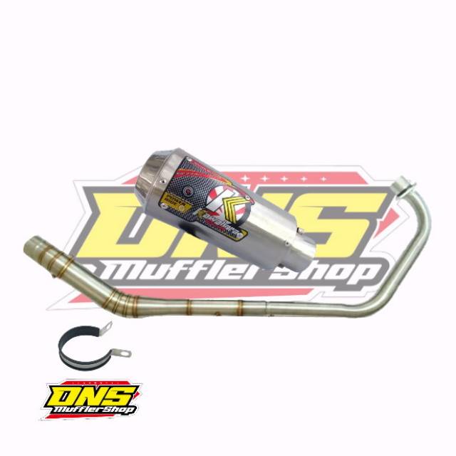 KNALPOT RACING MURAH KAWAHARA GT PRO FULLSET UNTUK MOTOR VIXION CB150R R15 SATRIA FU SONIC TIGER DLL