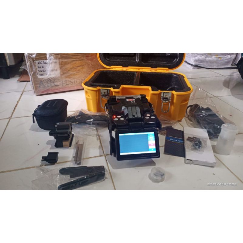 fusion splicer tumtec 13mmt s3/alat sambung fiber optic