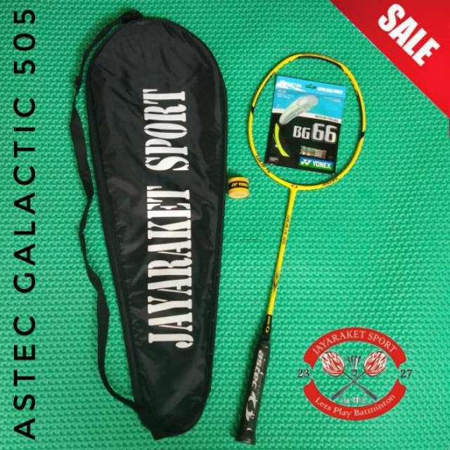 Raket badminton/bulutangkis / astec galactic 505