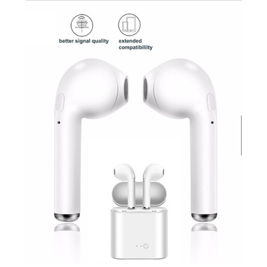 Headset Bluetooth i7S TWS 4.2 / i7s Wireless Earphone