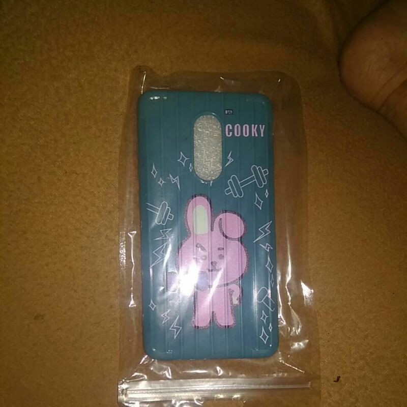 Casing hp untuk Xiomi Redmi note 4 varian Cooky BT21