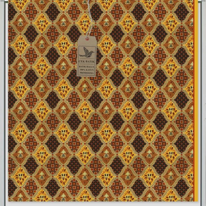 Kain Batik - Motif Sidomukti Vers Prada Jawa Berlapis Emas/Gold