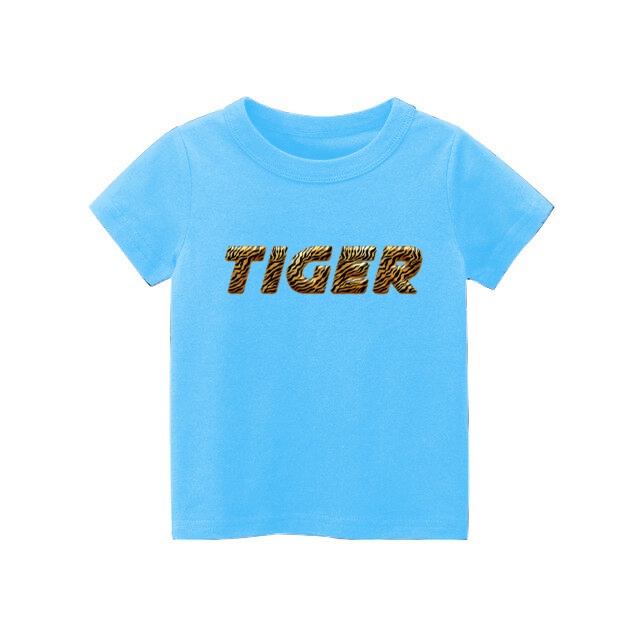 Kaos anak Strep Tiger kaos anak usia 1-8 tahun