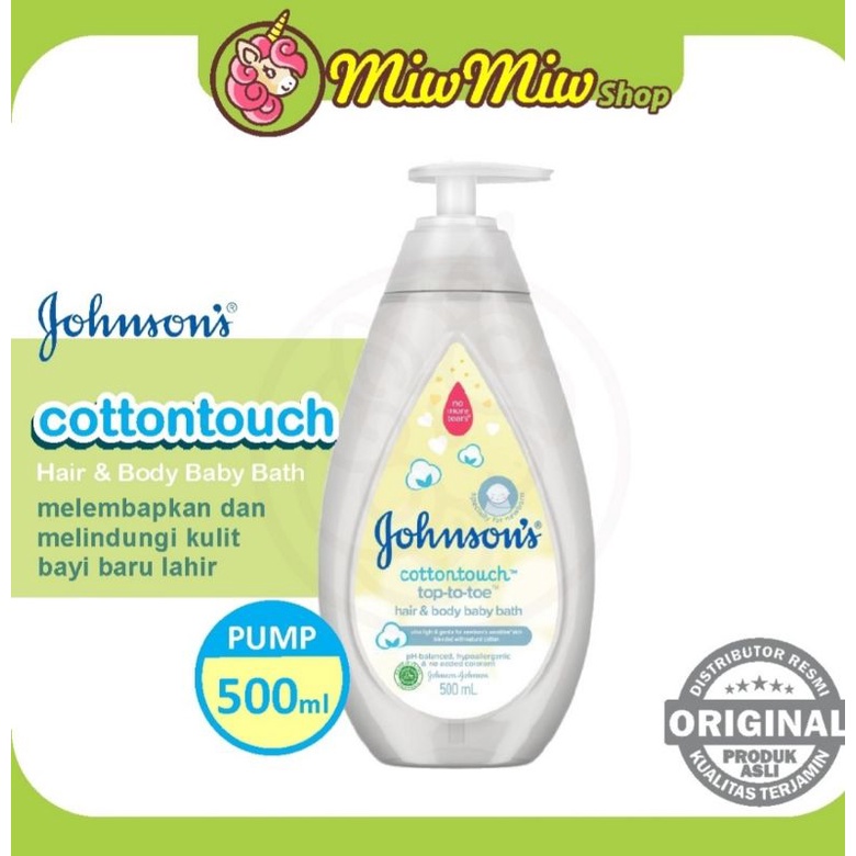 Johnson's Hair &amp; Body  Baby Bath 500 ml Pump