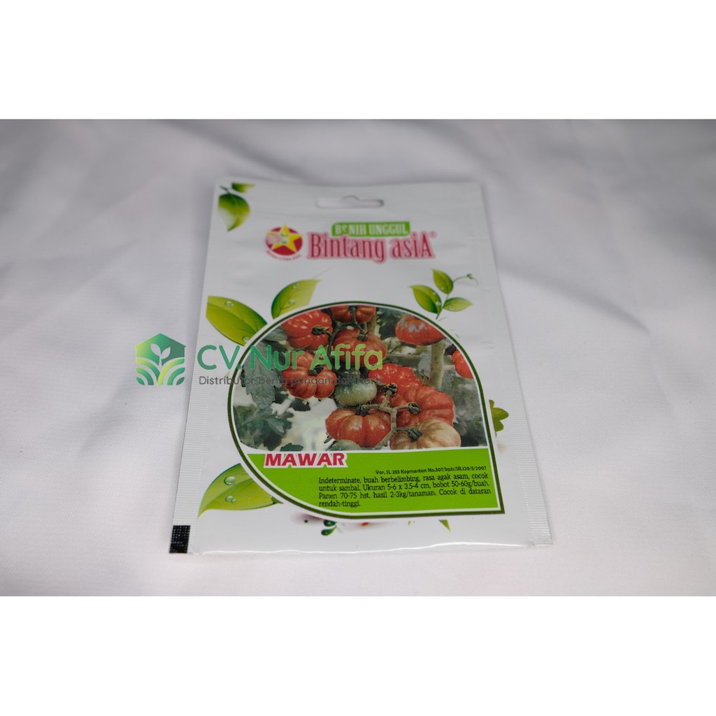 Benih Tomat MAWAR 500 Benih - Bintang Asia