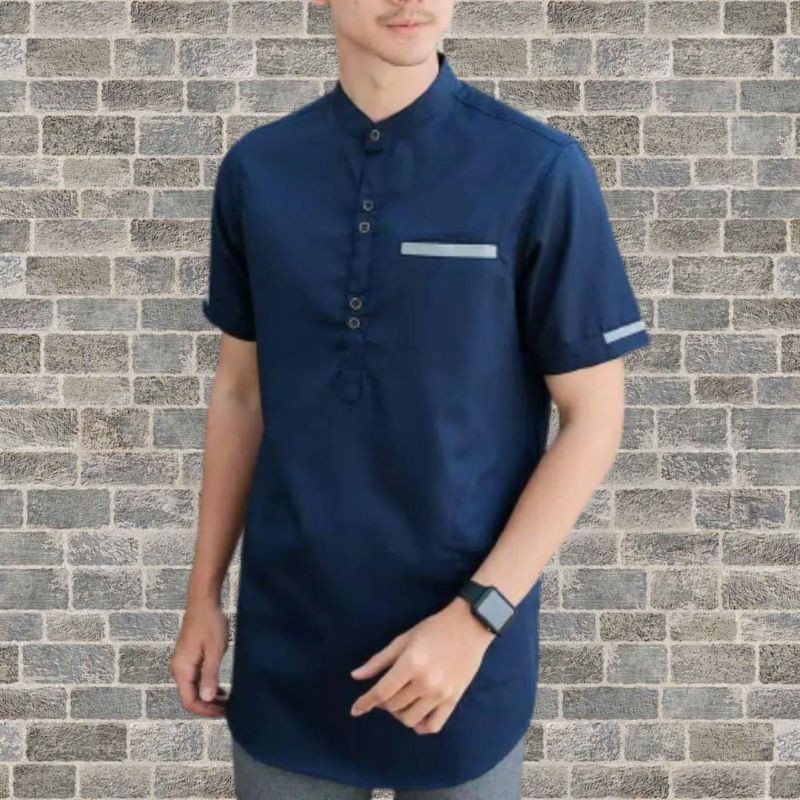 Koko kurta lengan pendek