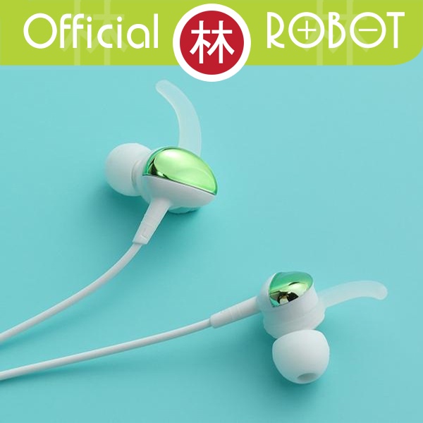 Robot RE801 Headset Wired Earphone Ergonomic In-Ear Bass Android iPhone