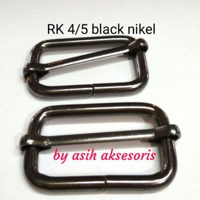 Ring geser 3,8cm / SRE 4/5 black nikel