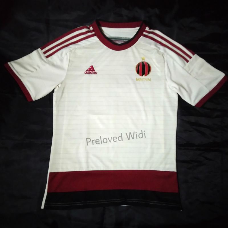 JERSEY AC MILAN AWAY  2014 - 2015 PLAYER ISSUE GRADE AAA USED