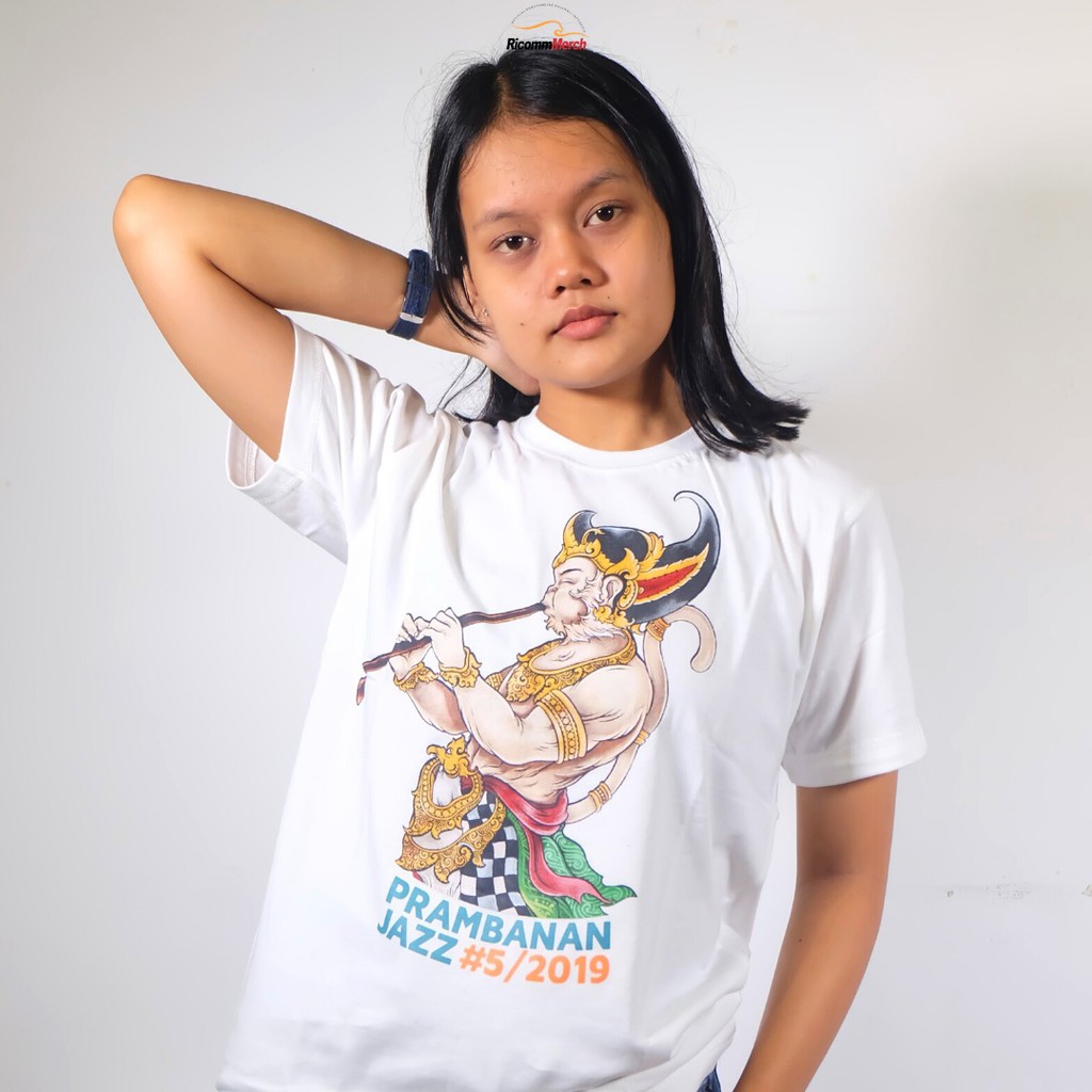 KAOS PRAMBANAN JAZZ FESTIVAL 2019 HANOMAN PUTIH