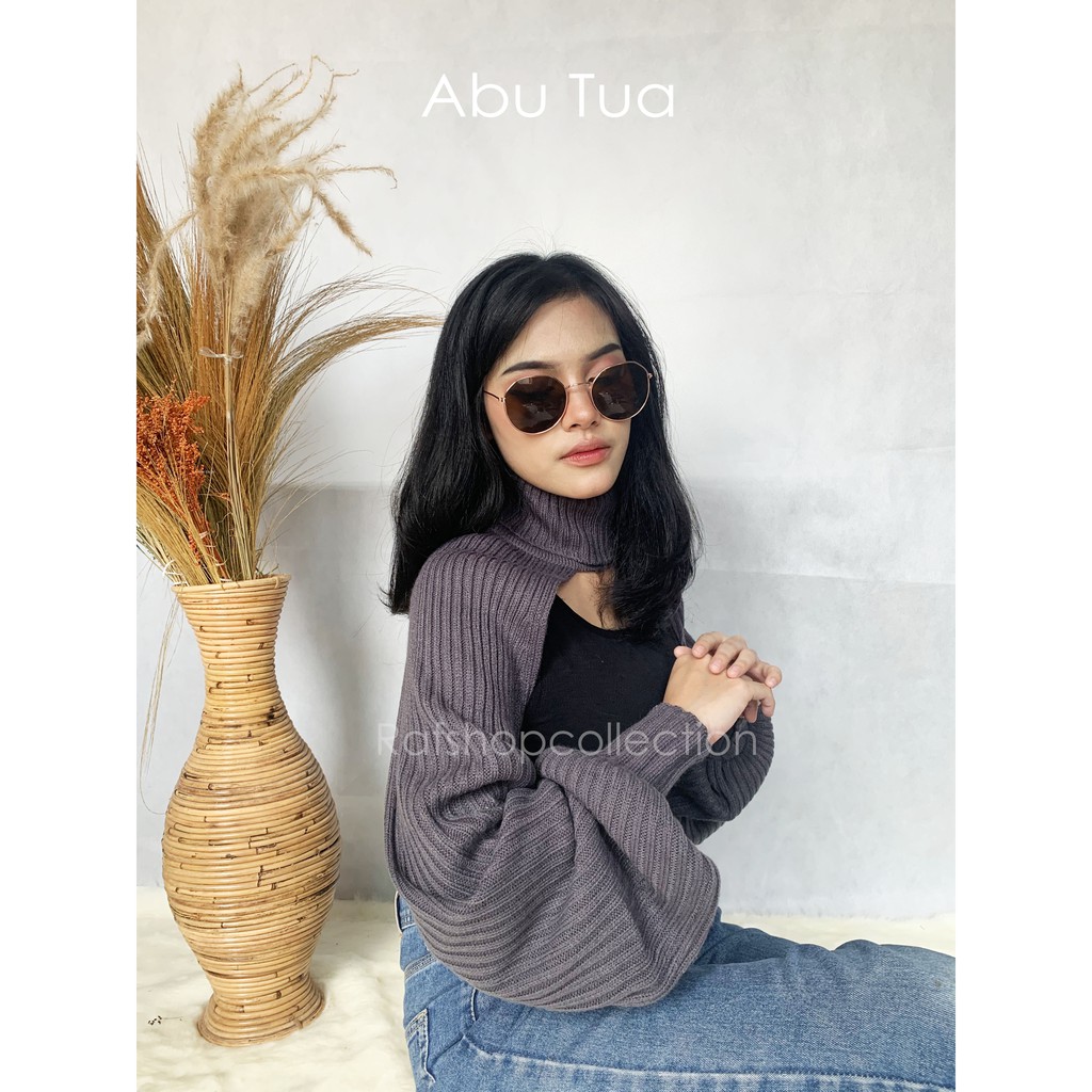 MANZHETA turtleneck-ATASAN WANITA-Rajutmurah-rajutTEBAL7GET-AccecorisWanita