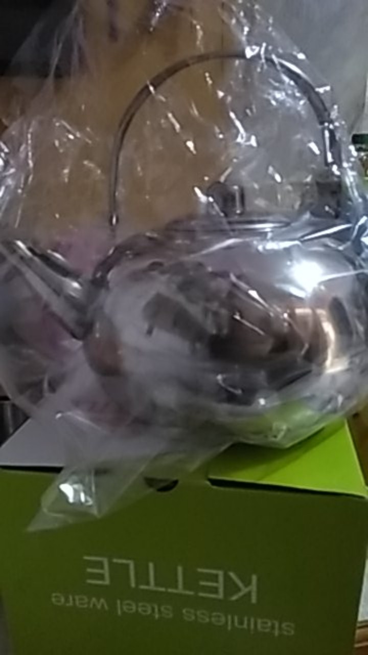 Ketel / Teko / Ceret / Tea Mini Pot Emas 18cm Stainless Plus Saringan