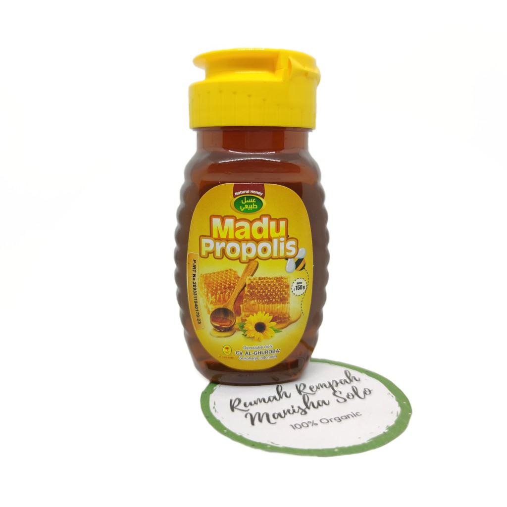 Madu Propolis Premium Quality Al-Ghuroba 150gr