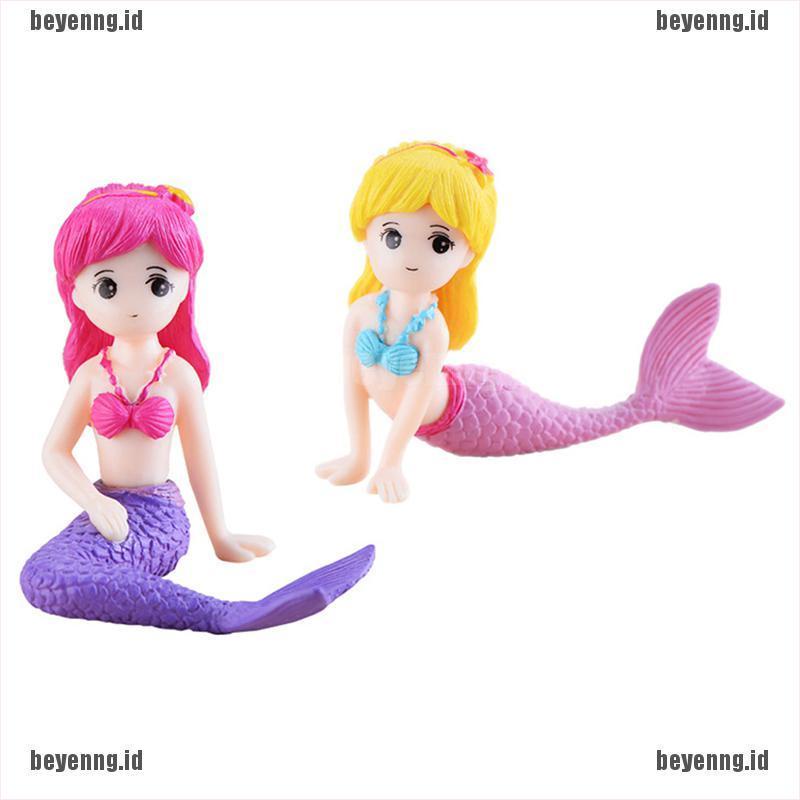 Bey Miniatur Mermaid Untuk Dekorasi Taman Minifairy Gardenrumah Boneka DIY