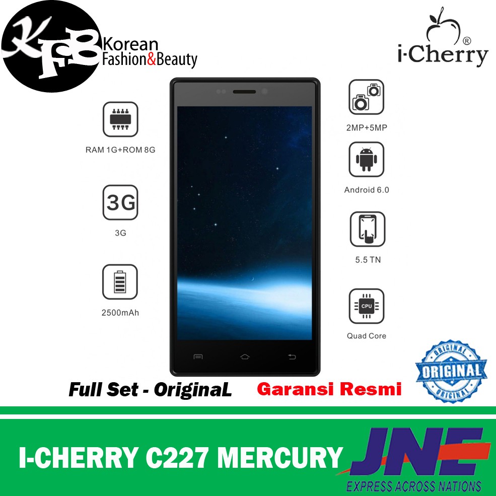 Hp android murah Icherry C227 Mercury - Original - Garansi