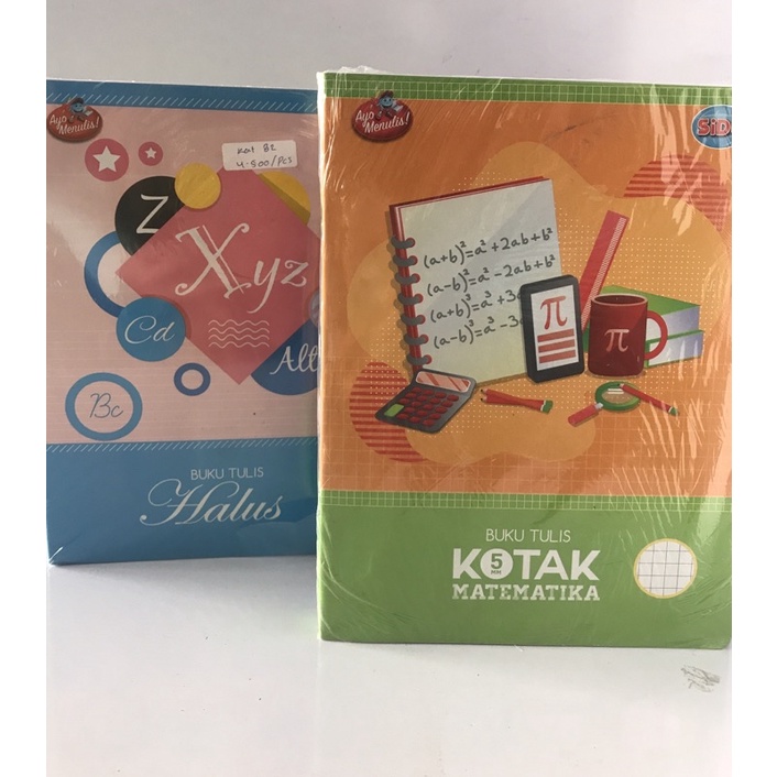 

Buku Tulis Kotak Matematika/ Buku Tulis Halus SIDU