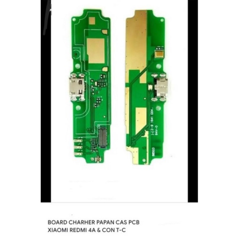 papan pcb cas carger board cas redmi 4a new