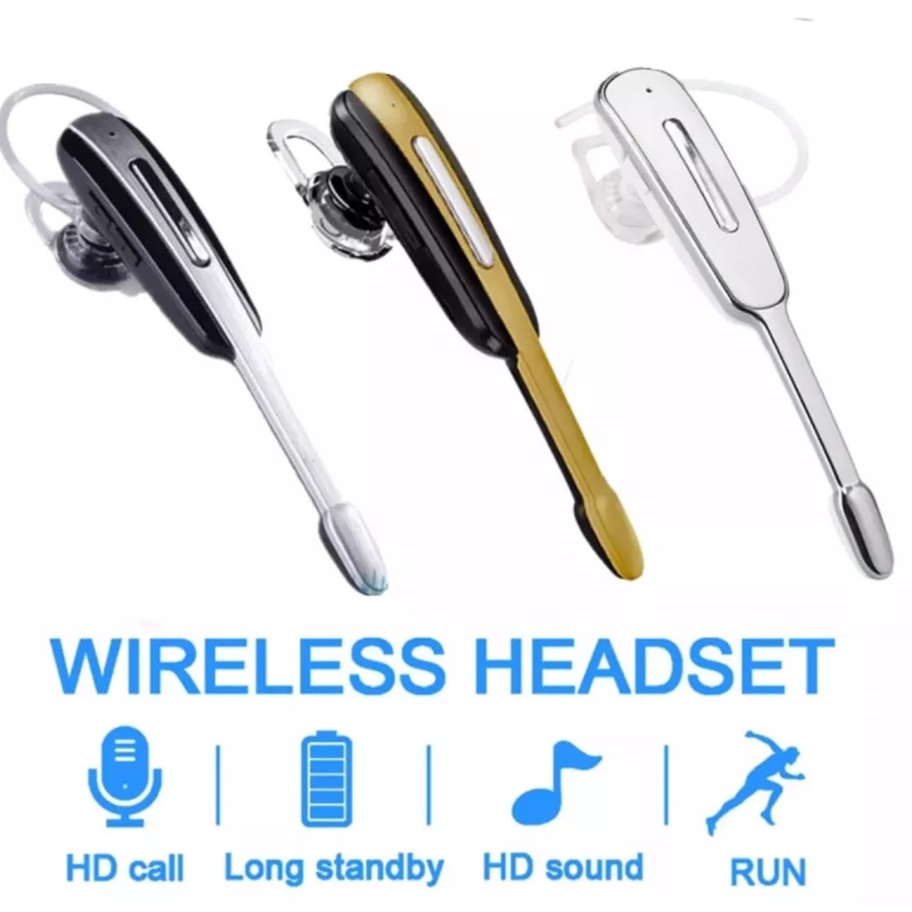 HEADSET BLUETOOTH HM 1000 ORIGINAL / EARPHONE WIRELESS SUPERBASS