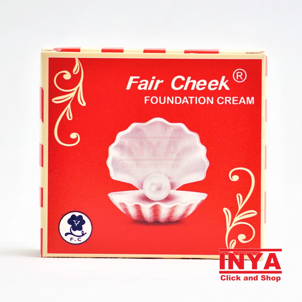 FAIR CHEEK Foundation Cream 15gr - Krim Kerang Wajah