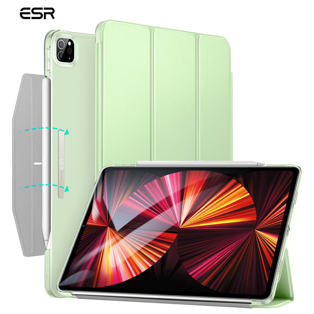 Esr Yippee Casing Flip Lipat Tiga Dengan Auto Sleep / Wake