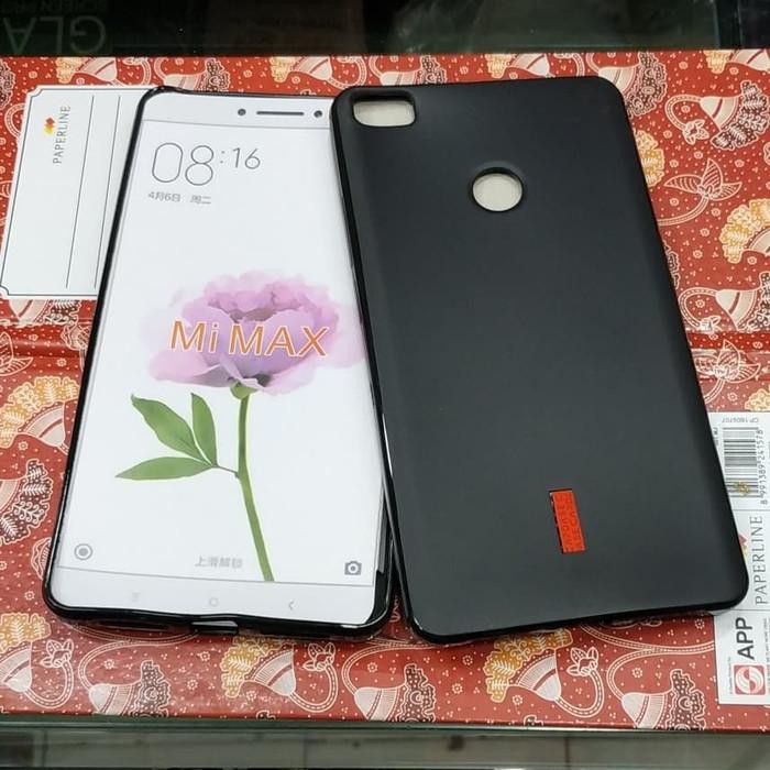 Silikon capdase soft case karet hitam xiaomi xiomi redmi mi max 1 max1 - Hitam