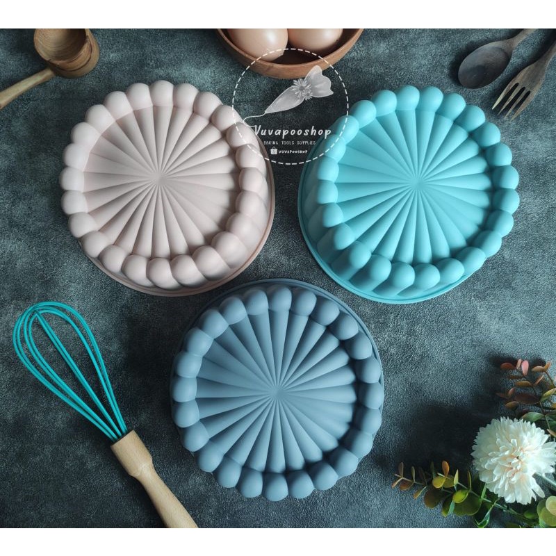 Silicone Charlotte / Cetakan Silikon Puding Charlotte / Silicone Mold Pudding