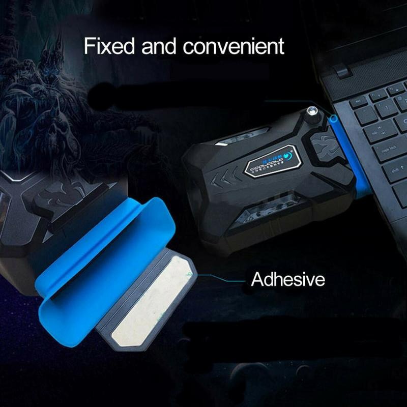 HOME CREATIVE Pendingin Laptop Cooling Pad Vacum Cooler Vacuum Laptop Cooler Laptop  - Taffware ICE FAN