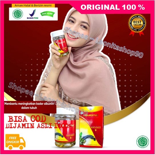 [BISA COD] Kapsul Minyak Ikan Gabus Membantu Proses Penyembuhan Pasca Operasi 100% ASLI BPOM
