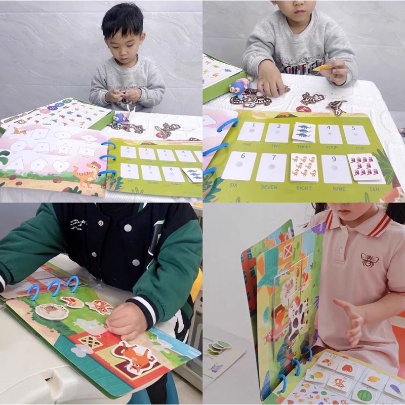 children busy book activity book buku keterampilan anak