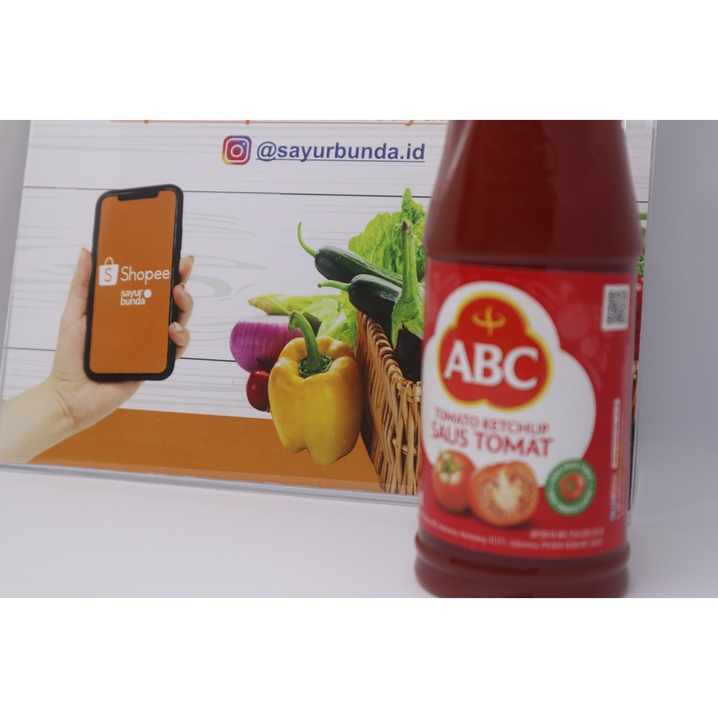 

Bahan pokok abc sambal tomat 275 ml - sayurbunda