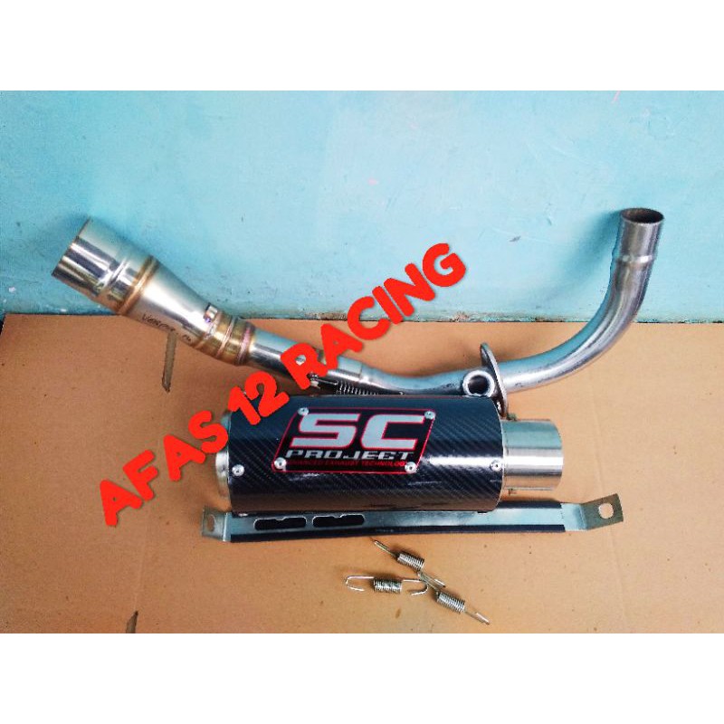 knalpot racing SC PROJECT VESPA PRIMAVERA VESPA LX 150 3V VESPA S 150