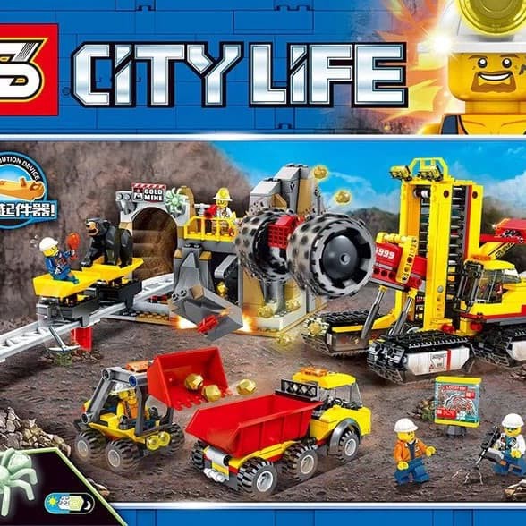 ITN - sy 6999 city -crane Excavator volcanic Expedition
