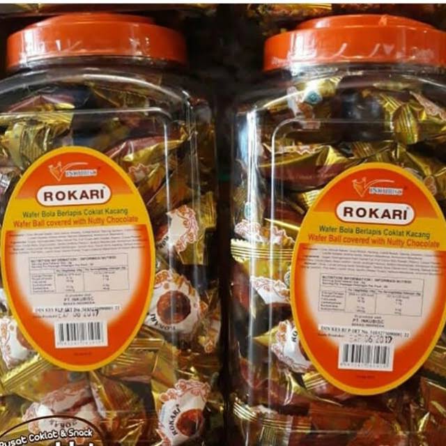 Rokari chocolate 350 gr Toples