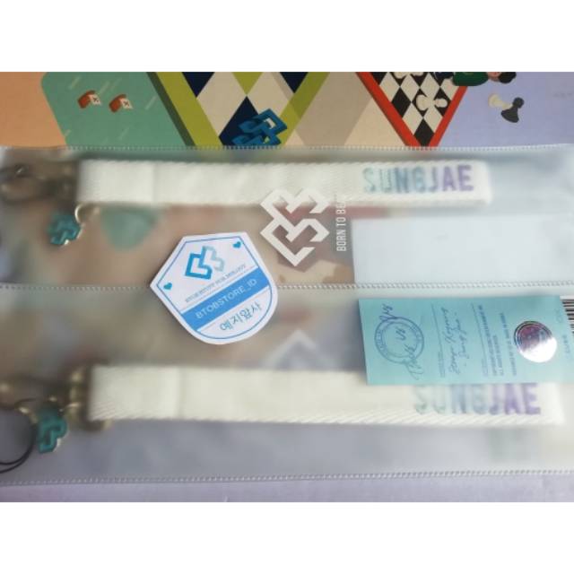 BTOB SUNGJAE KEYRING OFFICIAL