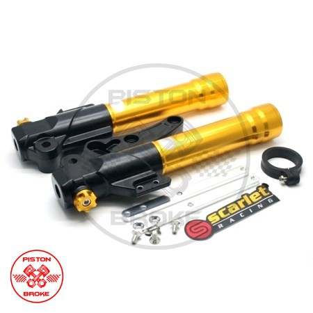 BOTTOM / TABUNG SHOCK / SOK DEPAN YAMAHA N-MAX / N MAX SCARLET