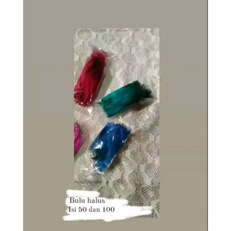 bulu ayam halus