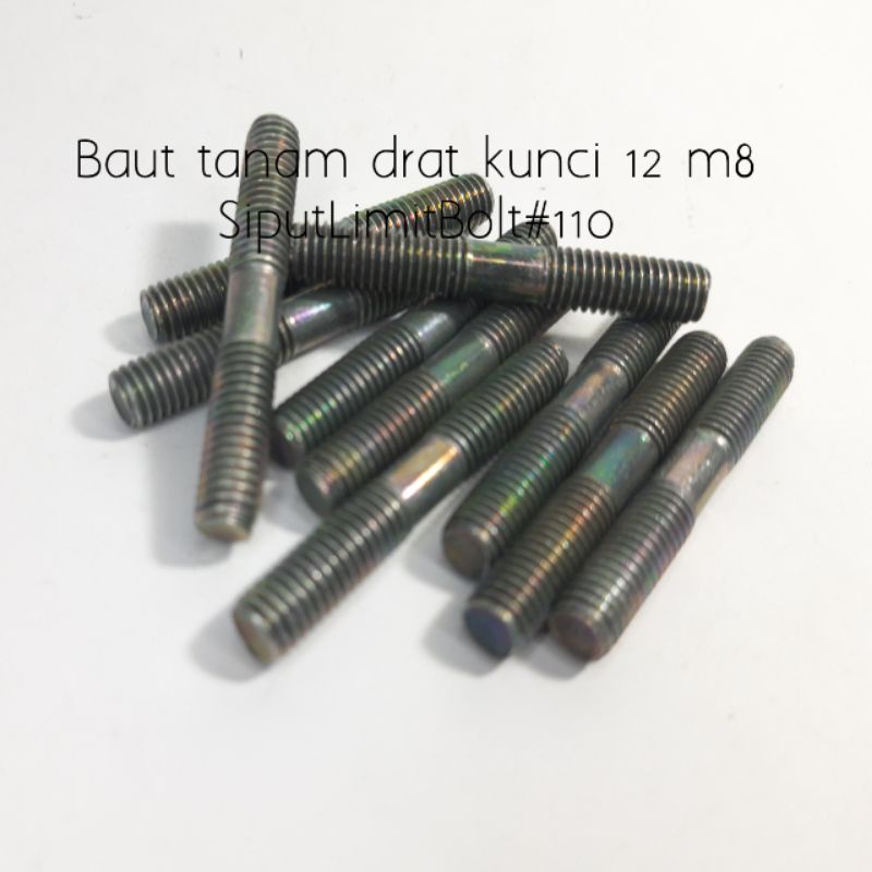 baut tanam m8 rxking rxz jupiter mx,mxking drat kunci  12