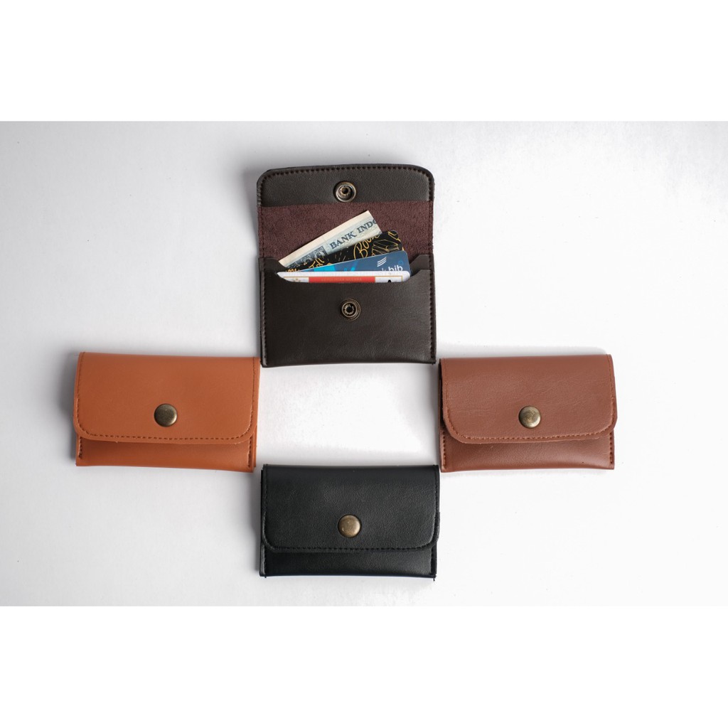 dompet kartu mini kulit/dompet kulit mini/cardholder/card holder/dompet kartu ATM/dompet kartu kredi