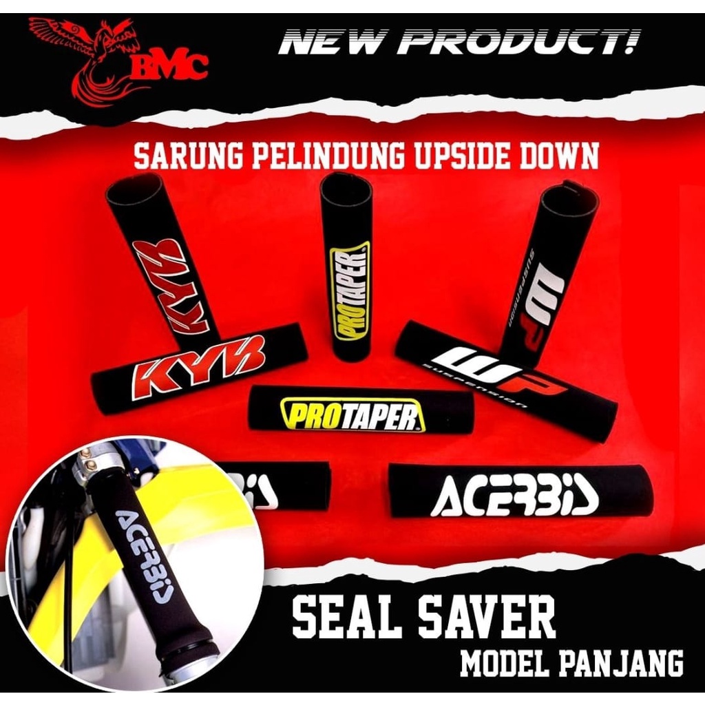 Pelindung USD Fork Seal Saver Pendek Perekat/COVER USD SEAL SEVER PANJANG PENDEK