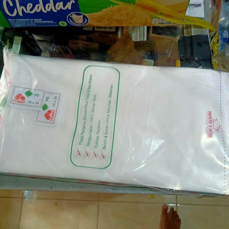 Plastik PE Tomat 1kg 15x30