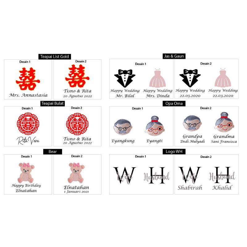 ONGKOS BORDIR HANDUK