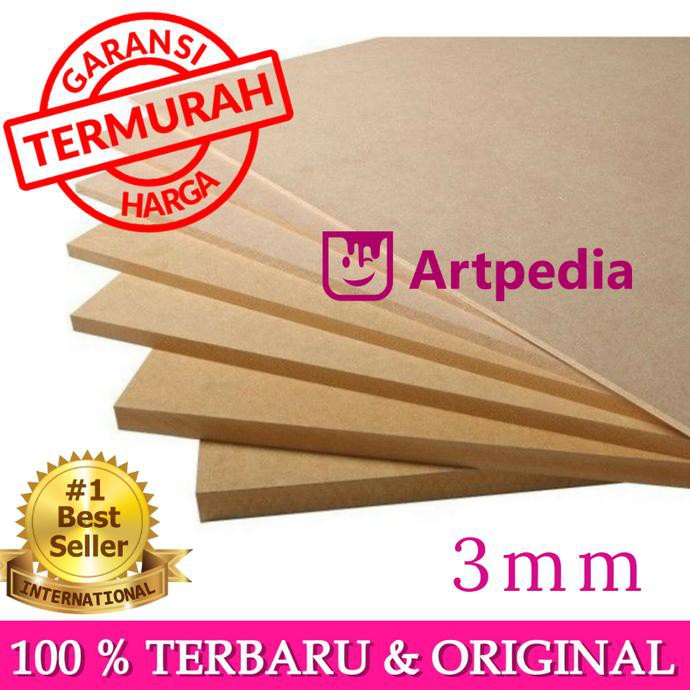 

HOT SALE Papan MDF 3mm ukuran 40x40 cm
